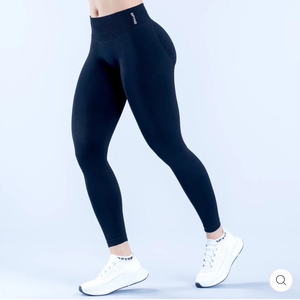 Dfyne Midnight Black Leggings